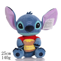 Peluche Stitch Starry Baby transfrontalière, animaux en peluche pour couples, poupées à câliner Stitch en gros, jouet de machine à griffes de 8 pouces
