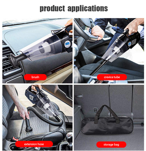 <span class=keywords><strong>Aspirateur</strong></span> à main 4-en-1 haute puissance pour voiture <span class=keywords><strong>avec</strong></span> jauge numérique de pression des pneus, affichage LED <span class=keywords><strong>et</strong></span> gonfleur de pneu portable. - Product Image 5