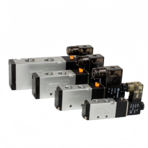 วาล์วควบคุมลมแบบแม่เหล็ก 3 ทาง 2 ตำแหน่ง รุ่น 3V210-08 ใช้กับสายลม แรงดัน 12V 24V 220V - Product Image 3