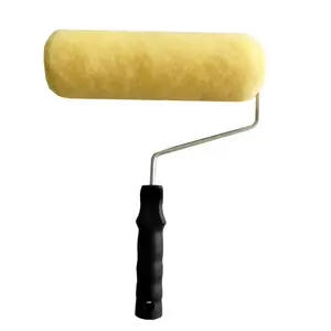 yellow fabric 270mm with Aluminum wool cover paint roller brush