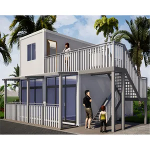 China Price Factory Luxury Quick Assemble Disaster Proof Steel Frame Guard House Mobile Home For Sale
