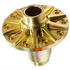 OEM design CNC machining brass billet Thread flange spool shaft coupling Supplier China