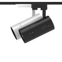 Spot lumineux led à tête mobile de haute qualité, 2 fils, 3 phases, réglable, zoomable, 30w, 40w, rotatif