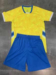 Maglie da <span class=keywords><strong>calcio</strong></span> unisex pronte per la spedizione, set ad asciugatura rapida e traspiranti, uniformi da allenamento per il <span class=keywords><strong>calcio</strong></span>, abbigliamento sportivo da squadra estivo con pantaloncini - Product Image 3