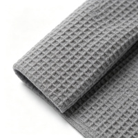 Serviette de golf magnétique carrée en microfibre gaufrée avec logo personnalisé, séchage rapide, douce, écologique, avec crochet magnétique pour usage sportif