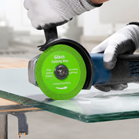 Disque de coupe et de meulage diamanté brasé sous vide 115mm 125mm pour meuleuse d'angle