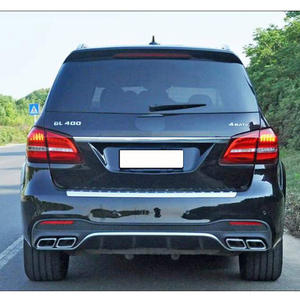 Cocok untuk <span class=keywords><strong>Mercedes</strong></span> <span class=keywords><strong>Benz</strong></span> penutup Grille Bumper depan dan belakang, lampu depan LED, lampu belakang, Body Kit GL W166 X166 2013-2015 to G - Product Image 5