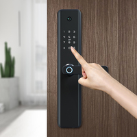 Cerradura Inteligente para Puerta con Cámara, Entrada sin Llave, Huella Digital, Contraseña, App Tuya, Wifi, para Apartamentos y Habitaciones, Más Popular