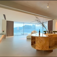 Puerta de Aluminio Moderna Ultra Delgada con Aislamiento Acústico y Vidrio Templado Panorámico Impermeable para Patio de Villa, Hotel o Sala de Estar