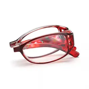 FANXUN TY49 Ultra-Light Anti-Blue Presbyopic Glasses Lightweight Resin Folding Printed Eyewear For Middle-Aged Elderly Women