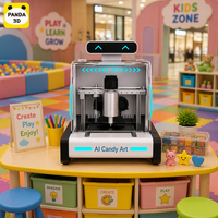 Machine d'impression 3D de bonbons, créateur d'art comestible personnalisé pour les activités des enfants, les événements familiaux, les fêtes, les cafés, les boutiques de souvenirs et la vente au détail