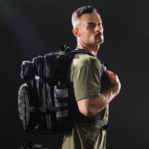 FR Sac de <span class=keywords><strong>randonn</strong></span>ée en plein air personalalis 45L sac à dos de sport de salle de sport sac à dos tactique Molle - Product Image 2