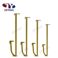 Jieying Table basse à manger pieds lumière cadre de meubles en métal de luxe support de plaque de roche légère raccords de meubles