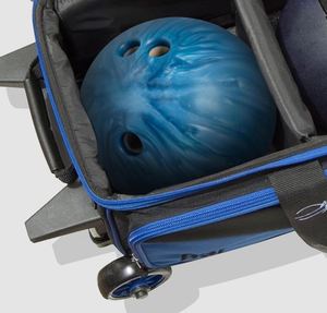 Single Ball Roller <b>Bowling</b> Bag with Wheels and Retractable Handle Single <b>Bowling</b> Ball Bag with Shoe Compartment - Product Image 4