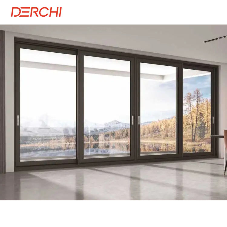 DERCHI NFRC USA Patio Heavy Duty Lift Slide Door Thermal Break ...