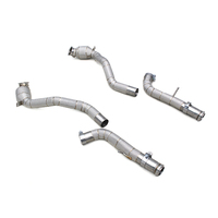 Downpipe de performance Tuning Escape SS304 pour Mercedes-Benz G63 AMG W464 4.0T 2019-2023, en acier inoxydable, pour course