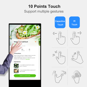 Vego pemutar Video layar LCD berdiri lantai papan reklame Digital komersial iklan <span class=keywords><strong>Totem</strong></span> vertikal dalam ruangan - Product Image 5
