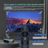 Mini projecteur portable 4K 1080P pour Home cinéma, Android 3D, WiFi intelligent, pour cinéma maison
