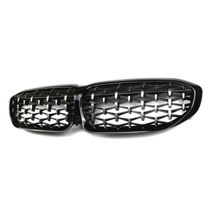 Pièces de véhicules OEM pour <span class=keywords><strong>BMW</strong></span> M Performance <span class=keywords><strong>Shadow</strong></span>-<span class=keywords><strong>Line</strong></span> Car Chrome Front Grille - G20 M340 - Product Image 3