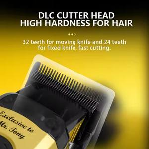 KEMEI Km-90-4 11500RPM 10W <span class=keywords><strong>Tagliacapelli</strong></span> Elettrico Potente per Barbieri con Lame Regolabili e Macchinetta <span class=keywords><strong>Tagliacapelli</strong></span> Cordless - Product Image 4