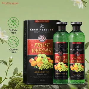 Tinte para el Cabello Negro en Crema, 500ml*2, con Extracto Natural de Frutas, Sin Amoníaco, Sin Manchas, OEM, Orgánico - Product Image 3