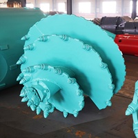 Barrena Cónica de 1200 mm para Perforación de Roca para Plataforma Liebherr SR285 |   Centro Profesional de Estabilización de Suelos |   Tono Optimizado |   Anillo de Engranaje de 25 Dientes