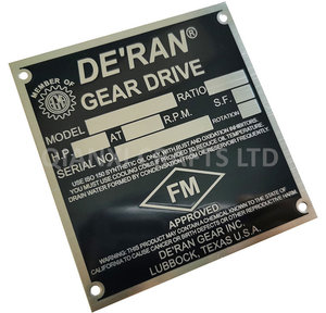 Gravura De Aço Inoxidável De Alumínio Impressão UV Tela De Seda Impressão Offset Etiquetas De Placa De Identidade De Metal Levantada Placa De Logotipo De Metal - Product Image 2
