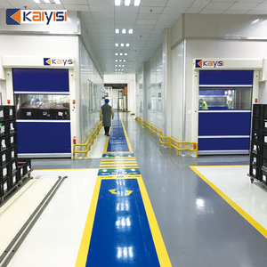 Customized High-Speed Automatic Roll up PVC <strong>Door</strong> with Transparent Window - Product Image 2