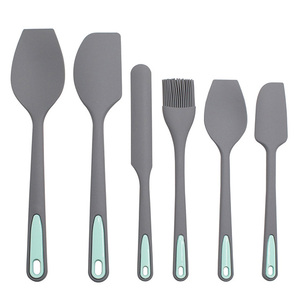Hot Sale Set 6Pcs <b>Silicone</b> Baking <b>Tools</b> Pastry Spatulas Cooking Utensils Kitchen Accessories - Product Image 2