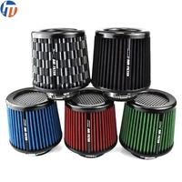 Filtre à air universel 76 mm/100 mm pour la modification de voiture, filtre à air en forme de champignon en parfait état