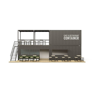 Piccola barra d'acciaio del caffè <span class=keywords><strong>Mobile</strong></span> prefabbricata portatile del chiosco per il negozio del caffè nella progettazione leggera della Villa del contenitore di spedizione - Product Image 5