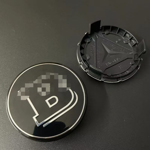 <span class=keywords><strong>Cache</strong></span>-roues et enjoliveurs de <span class=keywords><strong>moyeu</strong></span> <span class=keywords><strong>Mercedes</strong></span>-Benz Blue Wheat Apple Tree <span class=keywords><strong>AMG</strong></span> Brabus 75mm Noir ABS gaufré motif blé - Product Image 4