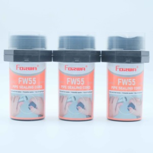 Forwa afdichtingskoord. FW55 100m Pijpdraadafdichtingskoord, eenvoudig te monteren en demonteren. Antioxidant, corrosiebestendig - Product Image 1