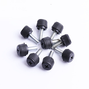 <b>Adjustable</b> Furniture Feet 6mm Cross Head Screw Plastic Anti Slip <b>Table</b> <b>Legs</b> Minimalist Design Easy Installation Hardware - Product Image 1