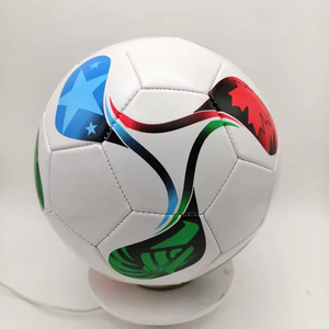 Ballon de football officiel de style Coupe du Monde, taille 5, cousu à la machine, personnalisé pour l'entraînement, la promotion et les événements - Product Image 1