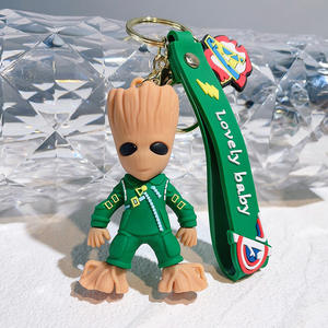 <span class=keywords><strong>Porte</strong></span>-clés Gardiens de la Galaxie Figurine <span class=keywords><strong>Groot</strong></span> Clip de sac Cadeau - Product Image 6