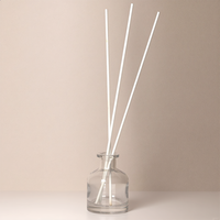 Bouteilles diffuseurs de parfum personnalisées en usine 50ml/300ml – Bouteilles d'aromathérapie en verre écologiques et durables – Options de couleur et de logo personnalisées