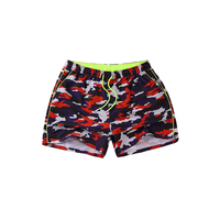Soldes d'été : Shorts de plage pour hommes adultes, camouflage numérique imperméable, polyester pur, requin, service OEM, tailles M-3XL