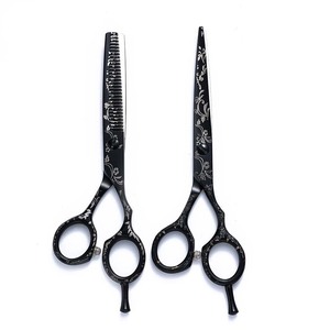 Flat Shears Thinning Shears Salon Grade Hair Cutting Scissors Stainless Steel Professional Hairdressing Tools Set - Product Image 1