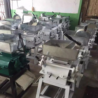 NOUVEAU Prix d'usine Machine à écailler les grains/Machine à broyer les arachides et les amandes d'occasion/Laminoir plat à haute efficacité pour céréales