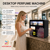 Máquina Expendedora Automática de Perfume Comercial JFP, Dispensador de Fragancias con Pago por Código QR para Centros Comerciales
