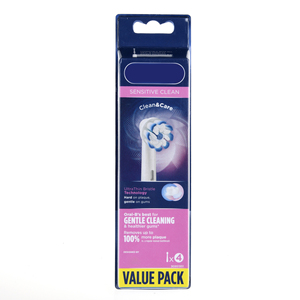 OEM Bulk Pack Charcoal Infused Deep Cleaning Plaque Control 4 Electric <b>Toothbrush</b> Replacement Brush <b>Heads</b> For Adult - Product Image 1
