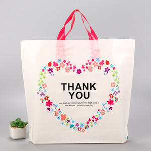 Bolsas de Compra Reutilizables y Reciclables de LDPE con Logotipo Personalizado, Impresión de Serigrafía, Asa de Mano para Uso Comercial y de Compras - Product Image 1