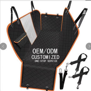 بيع بالجملة مخصص مقاوم للماء للمقعد الخلفي للحيوانات الأليفة الكلب أرجوحة غطاء مقعد السيارة للمقعد الخلفي - Product Image 1