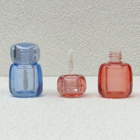 Flacons de brillant à lèvres mignons, flacons de brillant à lèvres transparents vides, emballage cosmétique personnalisé pour tubes de brillant à lèvres vides