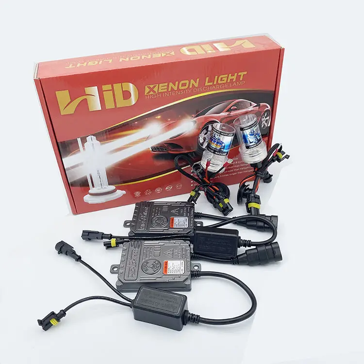 Xenon 35W 55W Slim Ballast Kit HID Xenon Scheinwerfer lampe 12V H1 H3 H11 9006 Xenon versteckte Kit 3000k 6000k Halogenlampe ersetzen