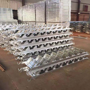 Uncollapsible Scaffold Steel Step Ladder With Hook - Product Image 3