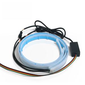 Nueva Tira de Luces LED RGB Flexible de 30CM 45CM 60CM, Luces de Circulación Diurna DRL, Luz de Señal de Giro, Luz de Conducción para Automóvil, 12V - Product Image 3