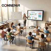 Pantalla Táctil Interactiva Multifuncional Inteligente de 86 Pulgadas con LED 4K para Aulas Inteligentes