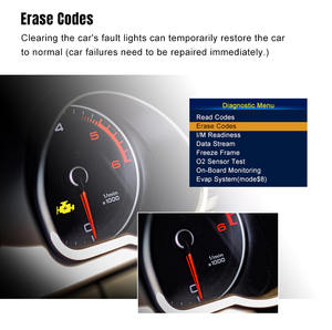 KONNWEI KW870 2-в-1 OBD2 диагностический сканирующий инструмент с тестером аккумуляторов автомобильный код неисправности ESCANER 12 В постоянного тока Напряжение - Product Image 3